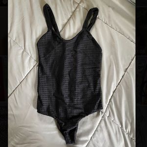 Acacia Black Mesh Saba One Piece